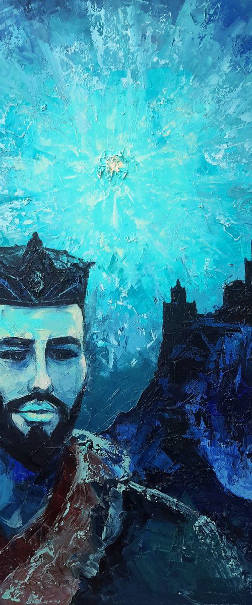 Thinking   60x80cm by Tigran Mamikonyan