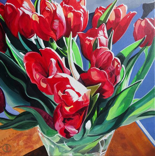 Roses Are Red  Violets Are Blue But Ive Got Some Tulips Just For You by Joseph Lynch