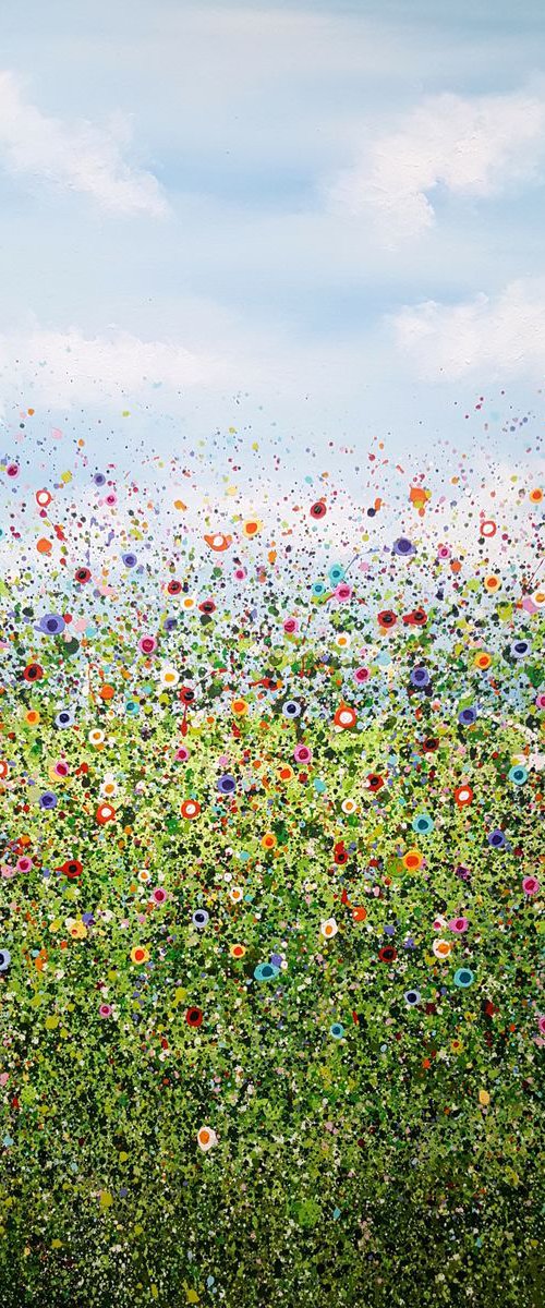 Popping Confetti Meadows #2 by Lucy Moore