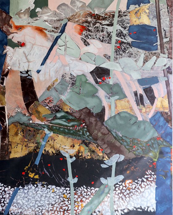 What hold us- Large Abstraction