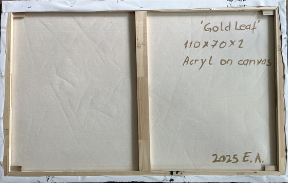 Gold Leaf 110x60x2 cm