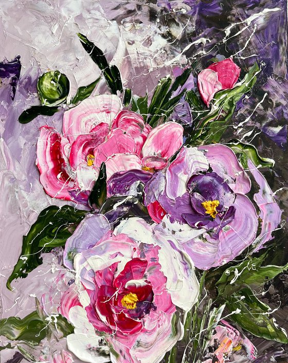 Peony Painting