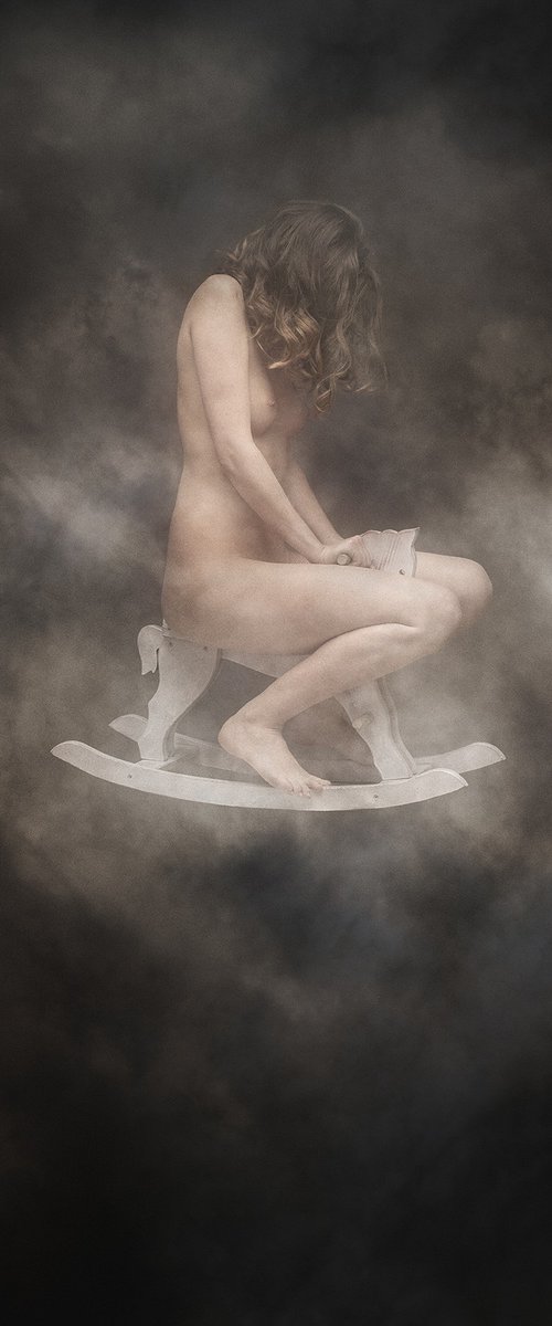 Dream Rider - Art Nude Photo by Peter Zelei