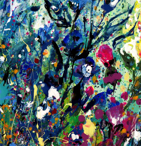 Floral Dream 2 - Floral art by Kathy Morton Stanion