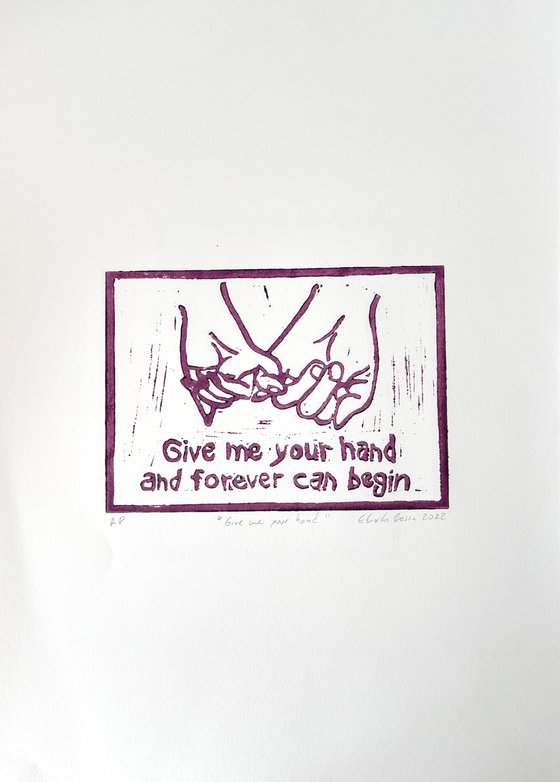 Give me your hand