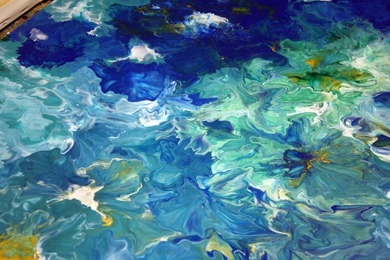 Ocean Melody - Extra Large Abstract Painting