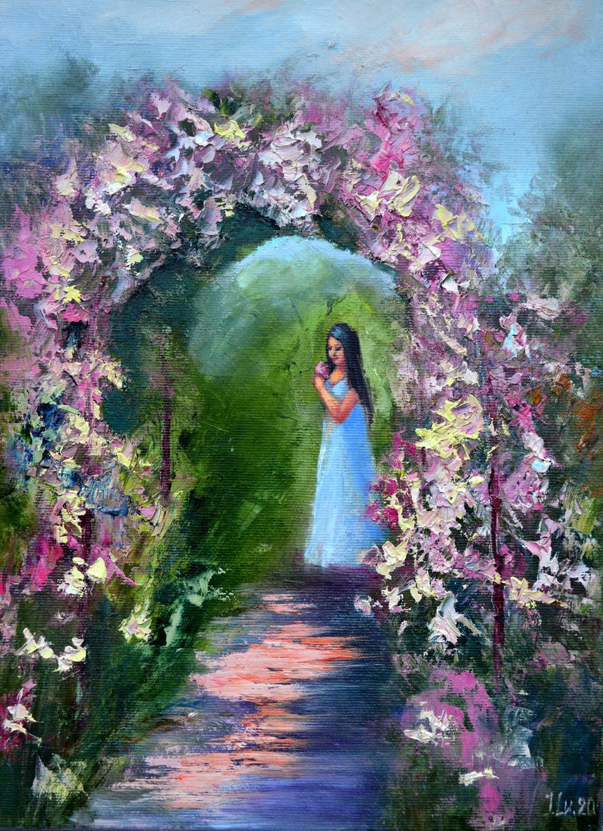 Blooming arch by Elena Lukina