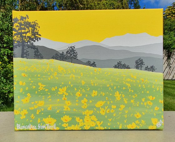 Blencathra from Tirril, The Lake District