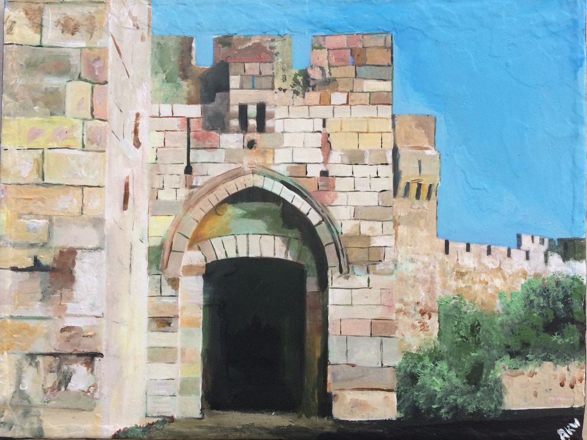 Jerusalem, Jaffa Gate by Andrew Reid Wildman