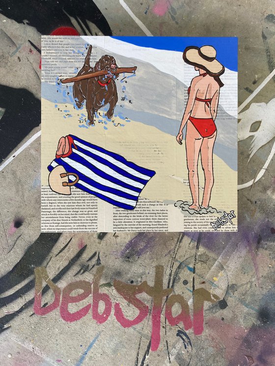 Dog Days Fetch It 30cm x 30cm