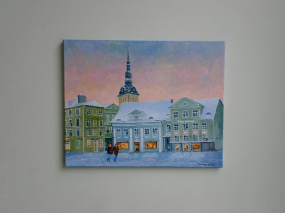 Winter Tallinn, Town Hall Square