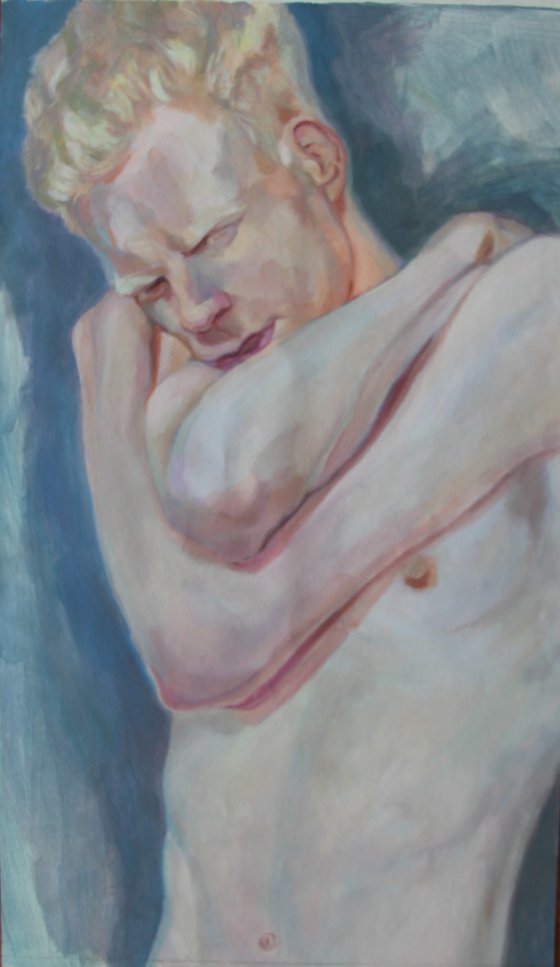 Albino youth