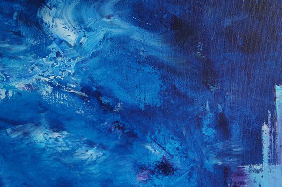 The Big Blue Beyond (150 x 100 cm) XXXL (60 x 40 inches)