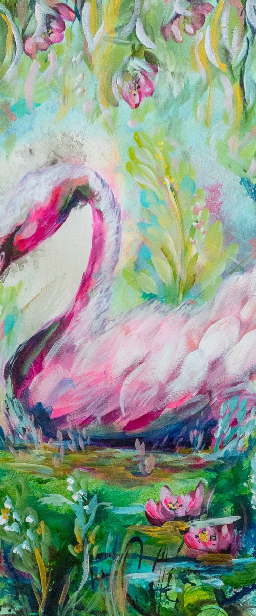 Swan by Natalia Kameneva