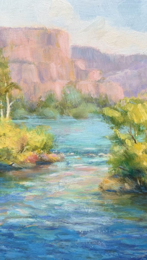 Columbia River by Cheryl Mathieson