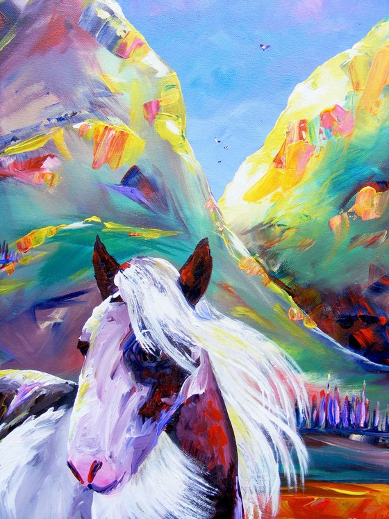 Paintings of horses - "Might and Majesty"