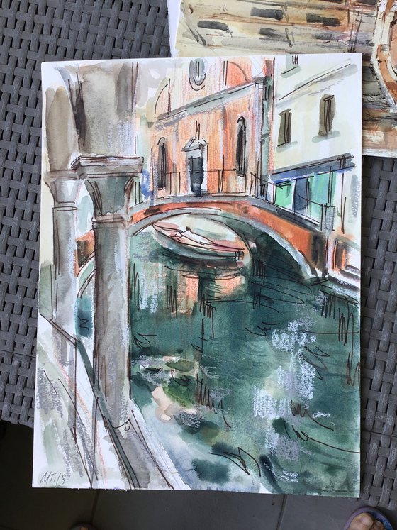 "Sketches of Venice 3"