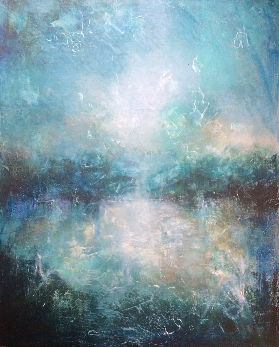 Over Water no.3 by Sheila Volpe