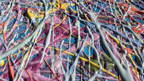 In search of silence- 3 (blue)