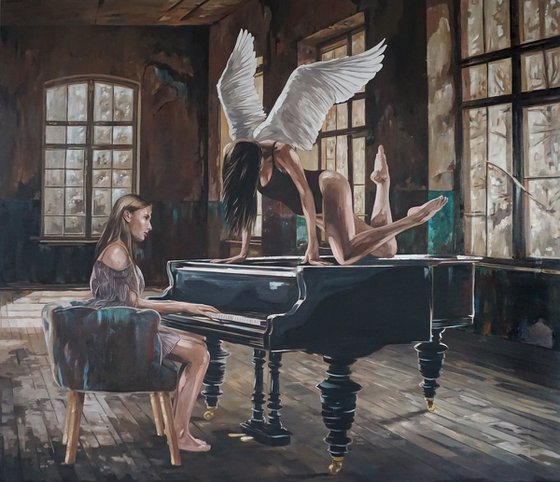 Interrupted music lesson XVI