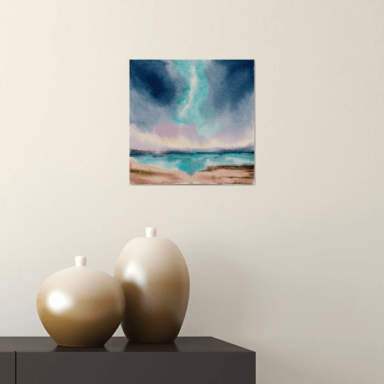 Abstract  Seascape painting