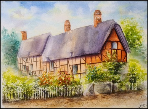 Anne Hathaway's Cottage by Shilpi Sharma