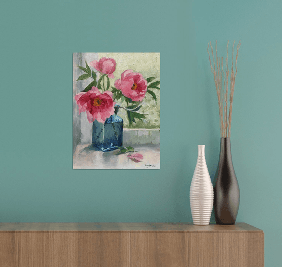 Peony by Window