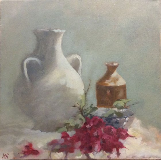 Bouganvillea & Jug