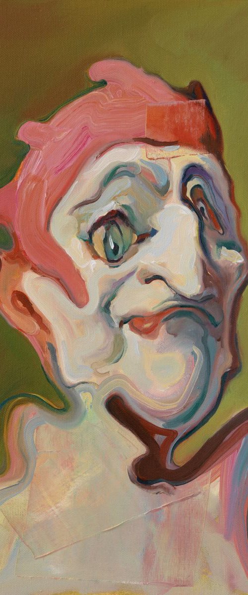 "what you are not, is a self-portrait" (or I am not self) # 2 by Maxim Fomenko
