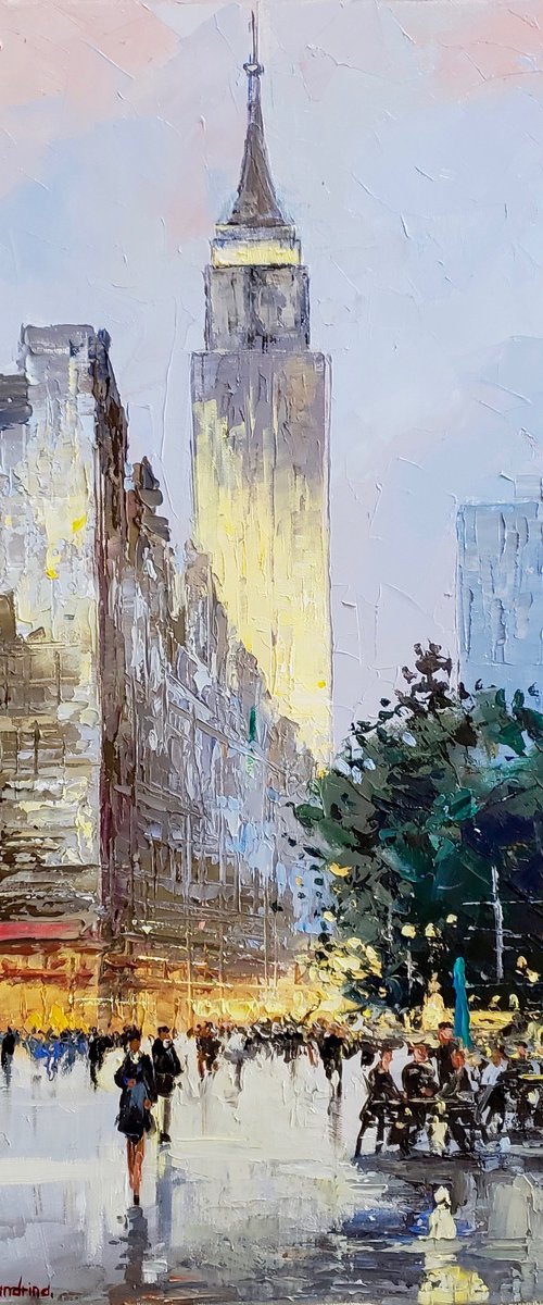 CITY LIGHTS #322 by Irina Alexandrina