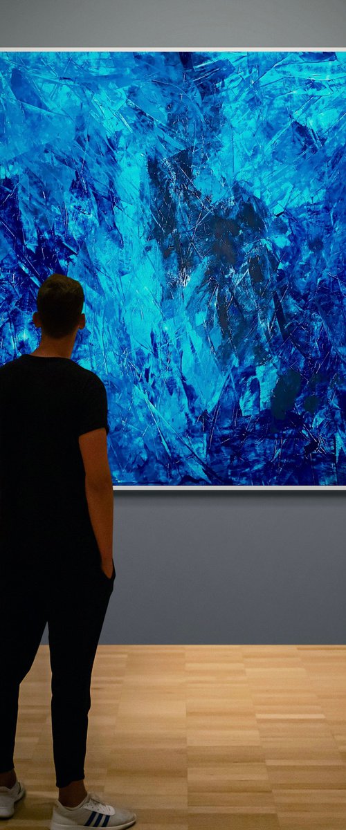 Beyond the blue sea no. 2124 by Anita Kaufmann