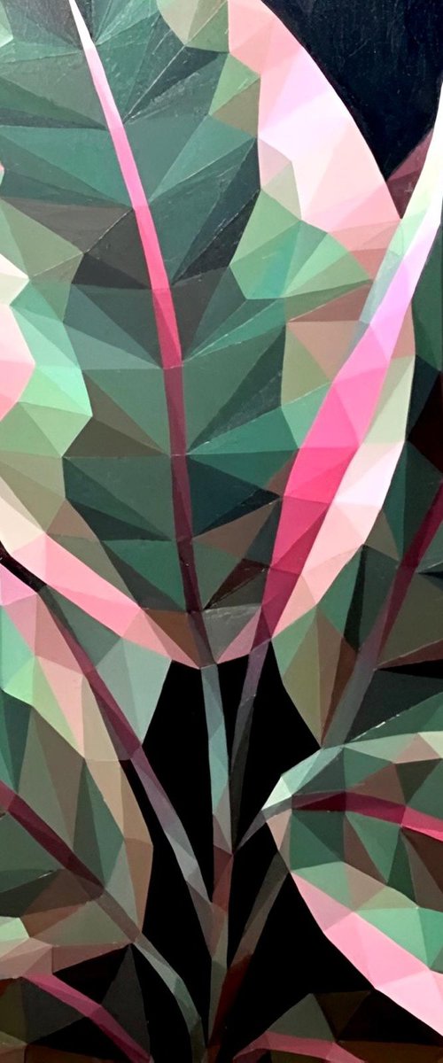 FICUS LEAVES by Maria Tuzhilkina