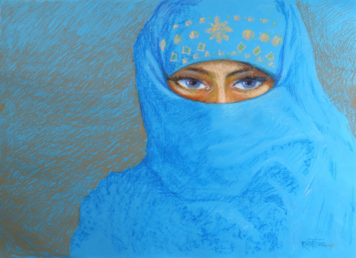 Goddess of the Desert. by Rakhmet Redzhepov
