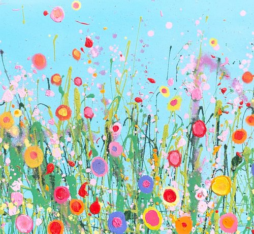 All The Wildflowers Kiss The Sky by Yvonne  Coomber