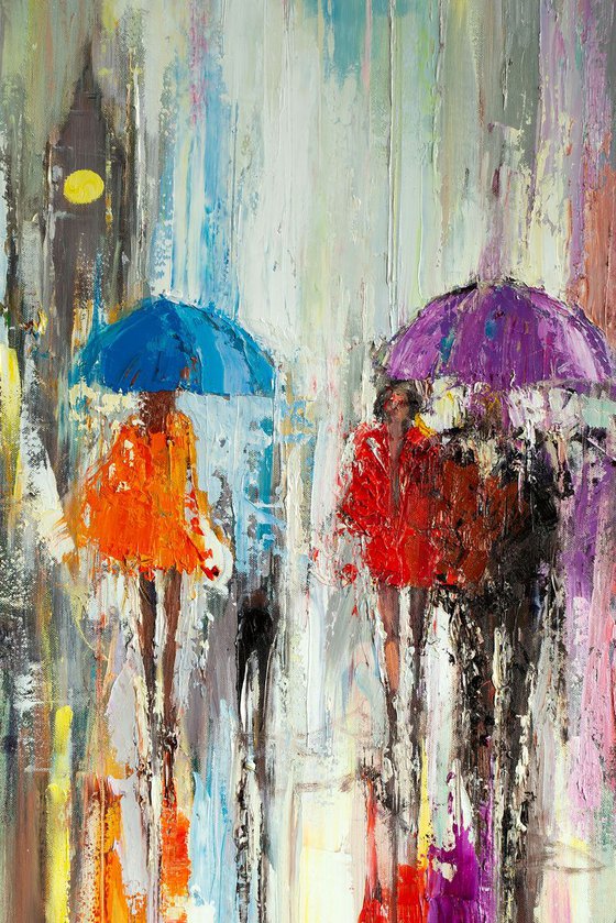 'Four Umbrellas'