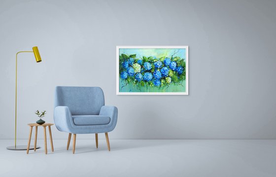 Blooming Hydrangea Serenity