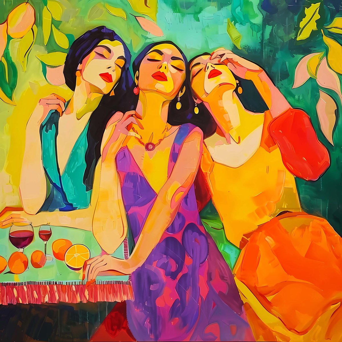 Drunk women by BAST