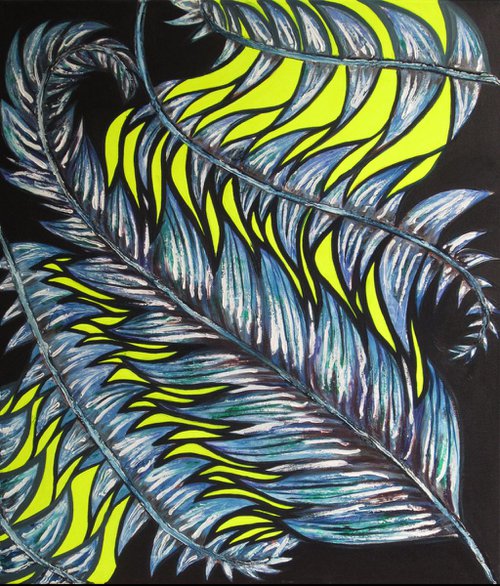 Neon Feather by Jacqueline Talbot