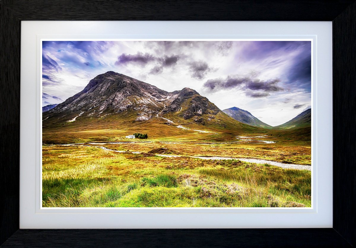 Photorealistic Photograph , Lagangarbh Cottage Glencoe By Michael Mchugh, 25 X 19, Artwork For Sale On Artfinder