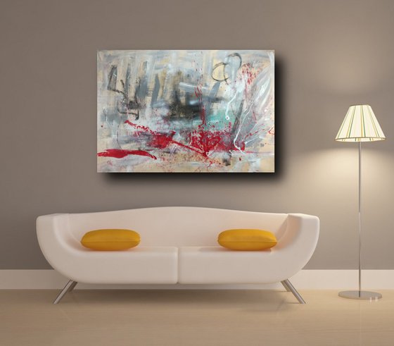 large abstract painting 120x80 cm-large wall art-title-c459