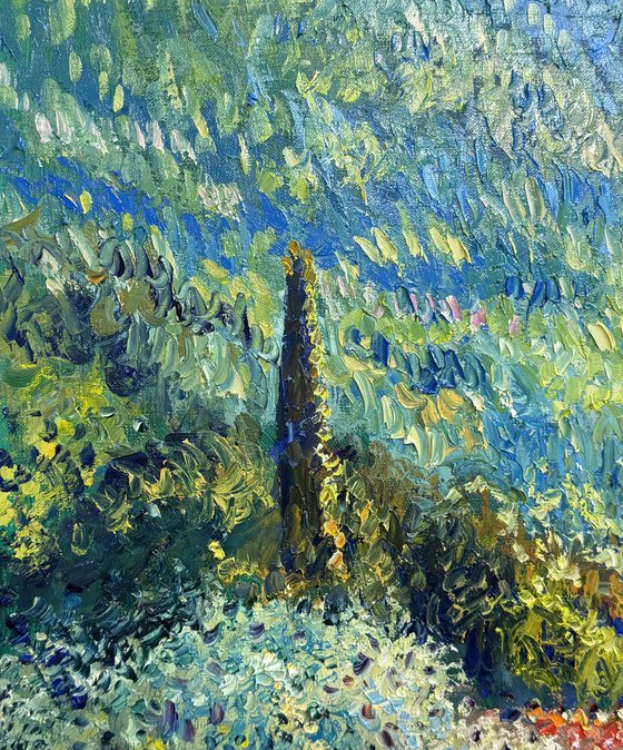 Paradise shore of Lake Como