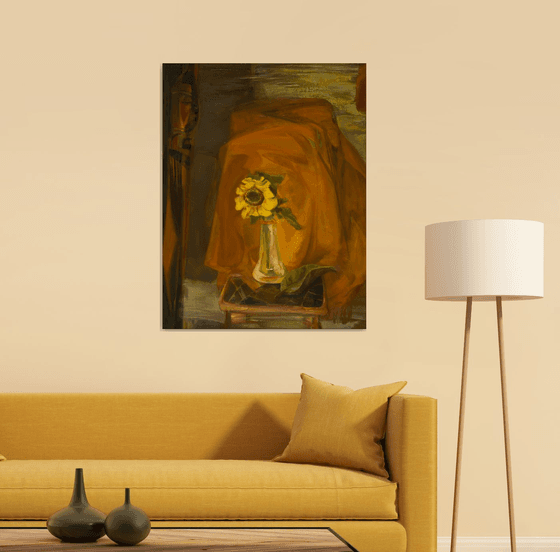 Still Life with Sunflower