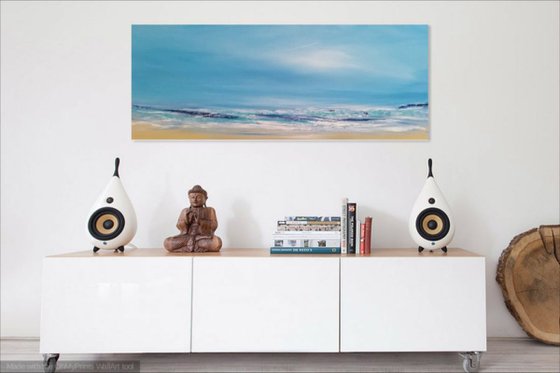 Spirit of Surf - Great gift for Beach Lovers, Modern Art Office Decor Home