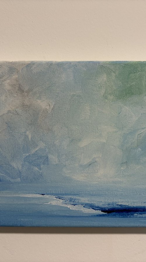 Blue Horizon III by Timea  Valsami