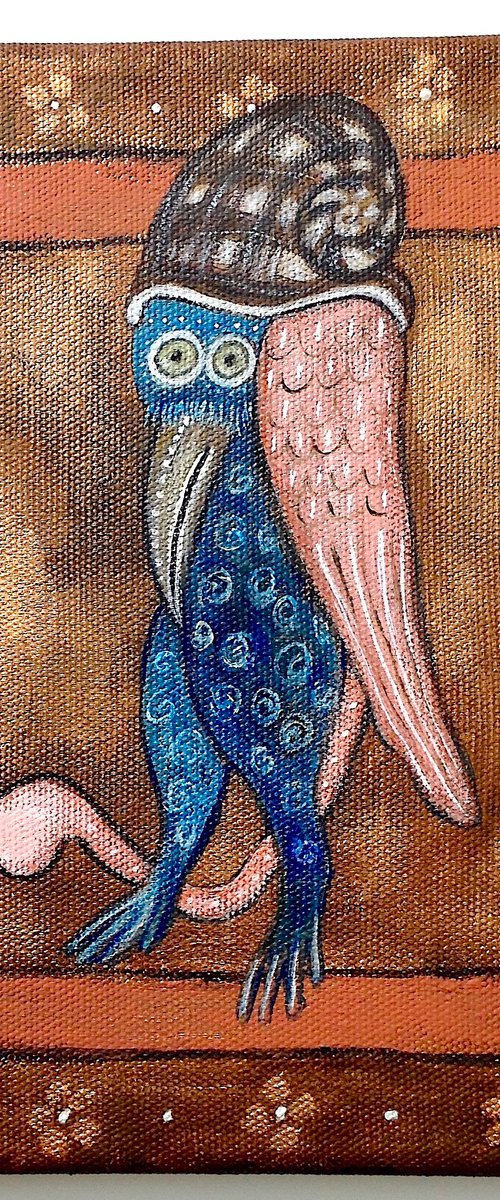 The Nautilus bird by Eleanor Gabriel