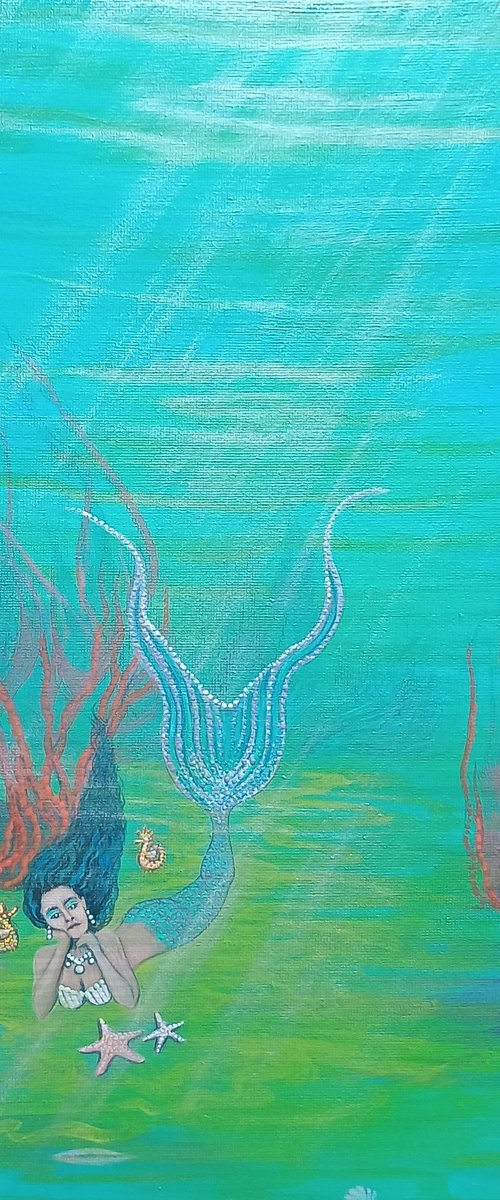 Mermaid Waking by Zoe Adams