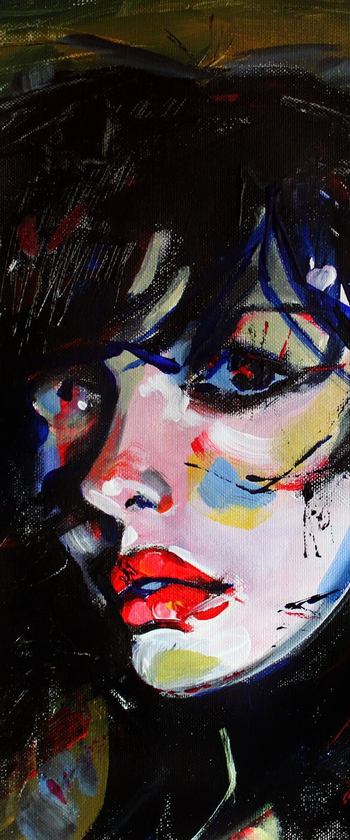 Girl from Paris by Iryna Tymkul