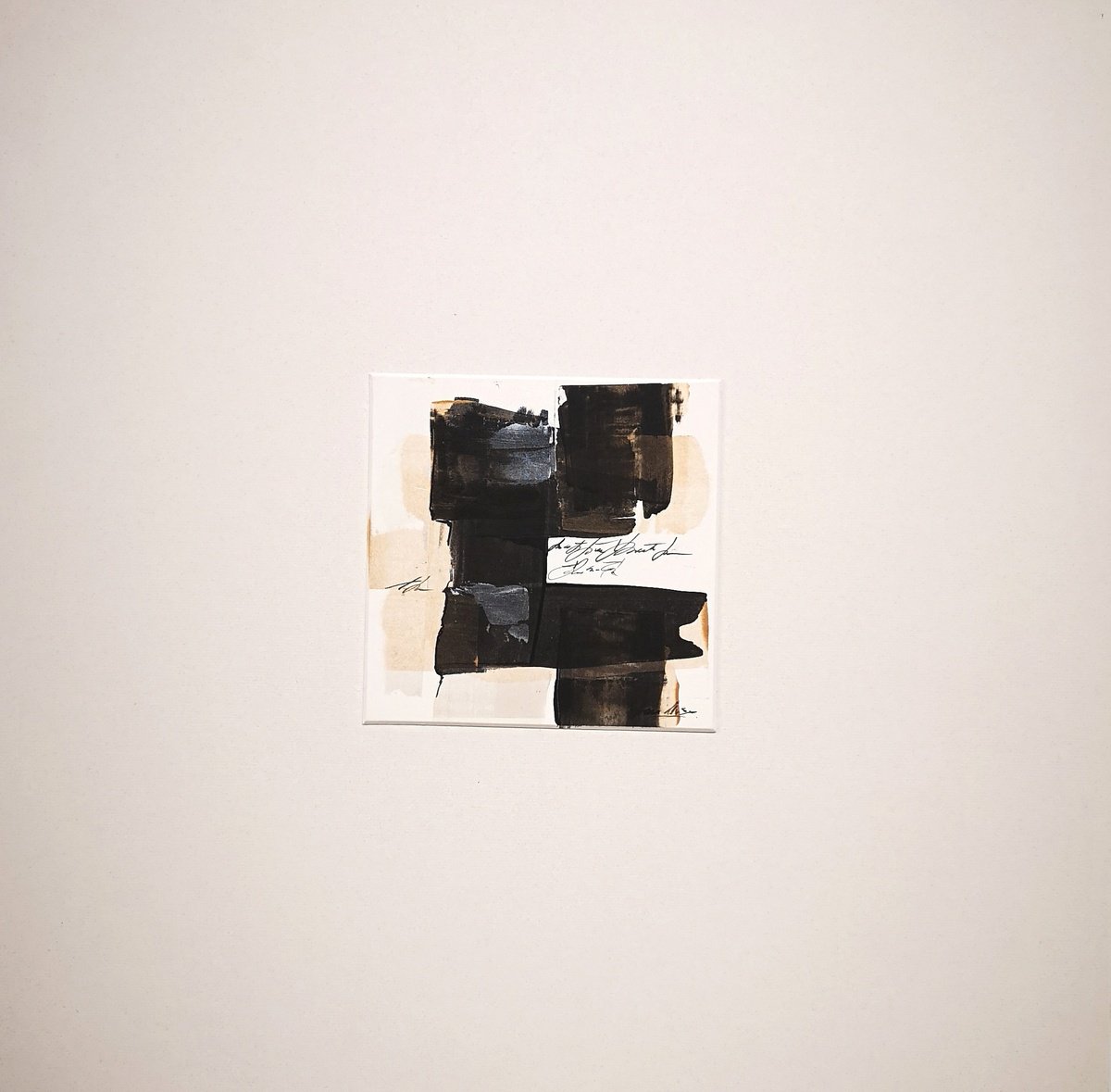 Abstract Acrylic Painting By Ivana Urso, 19 X 19, Abstraction 1, Original Artwork