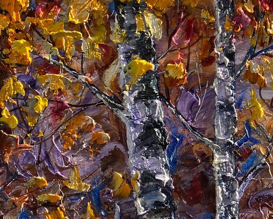 Russet Autumn Birch
