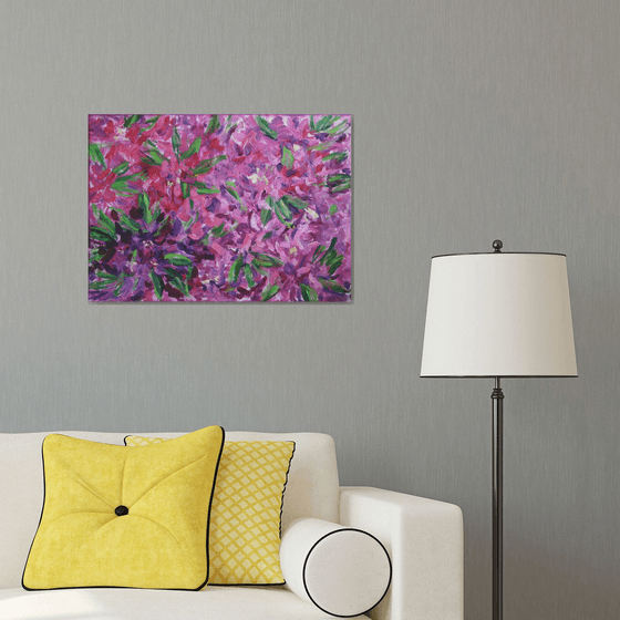 Bloom Rhododendrons... /  ORIGINAL PAINTING